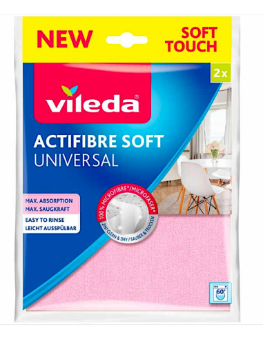 171813 CONF 2 PANNI ACTIFIBRE SOFT MULTIUSO