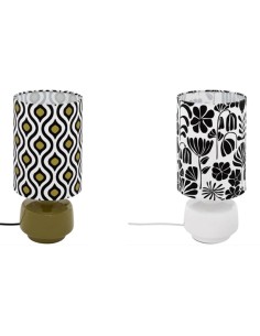 Atmosphera Lampada da Tavolo Elida Ceramica e Metallo 16x34 cm | shopincasa.it