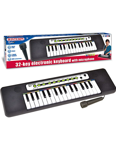 TASTIERA 123200 ELETTRONICA 32 TASTI CON MICROFONO