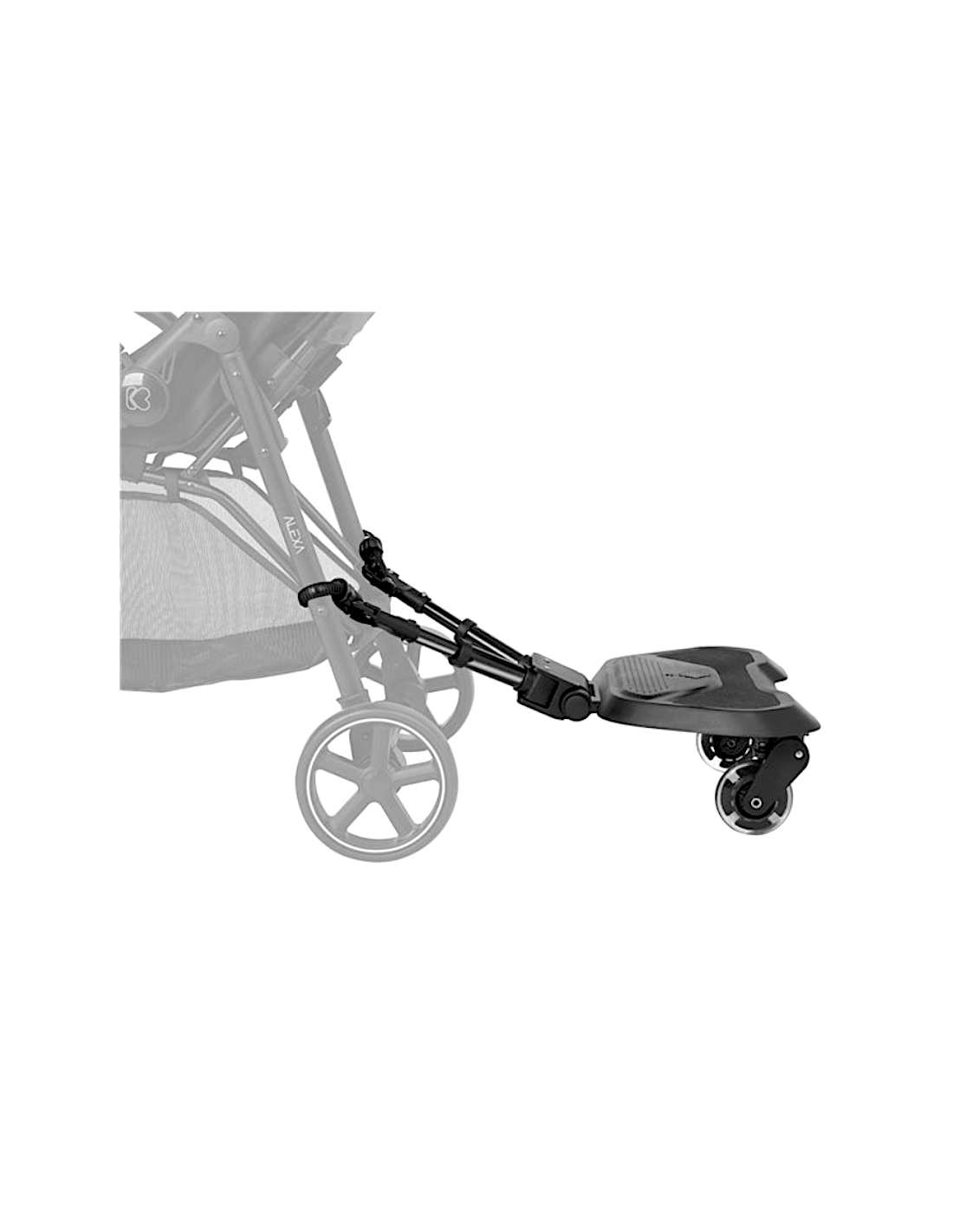 Pedana Passeggino Ally Black Universale per Secondo Bambino | shopincasa.it