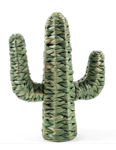FIGURA CACTUS 35482 BANANO 33X12X44CM