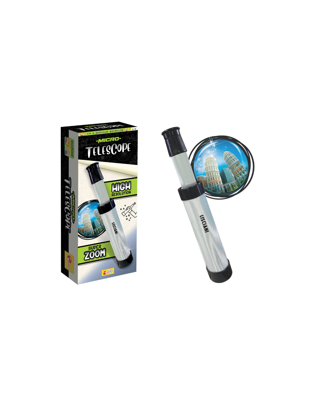 I’m A Genius micro-telescope in display 12 – shopincasa.it
