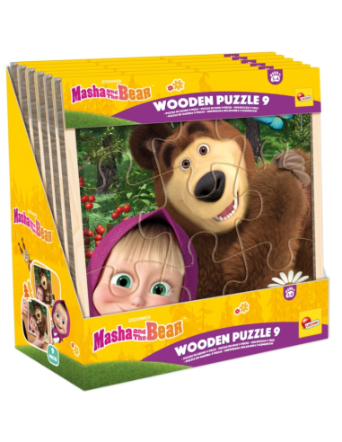 MASHA ORSO 111251 PUZZLE LEGNO 9PZ