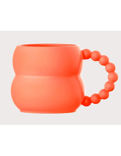 TAZZE CAFFE' E LATTE: vendita online Bialetti Mug Arancio – Tazza dal Design Allegro e Vivace in offerta