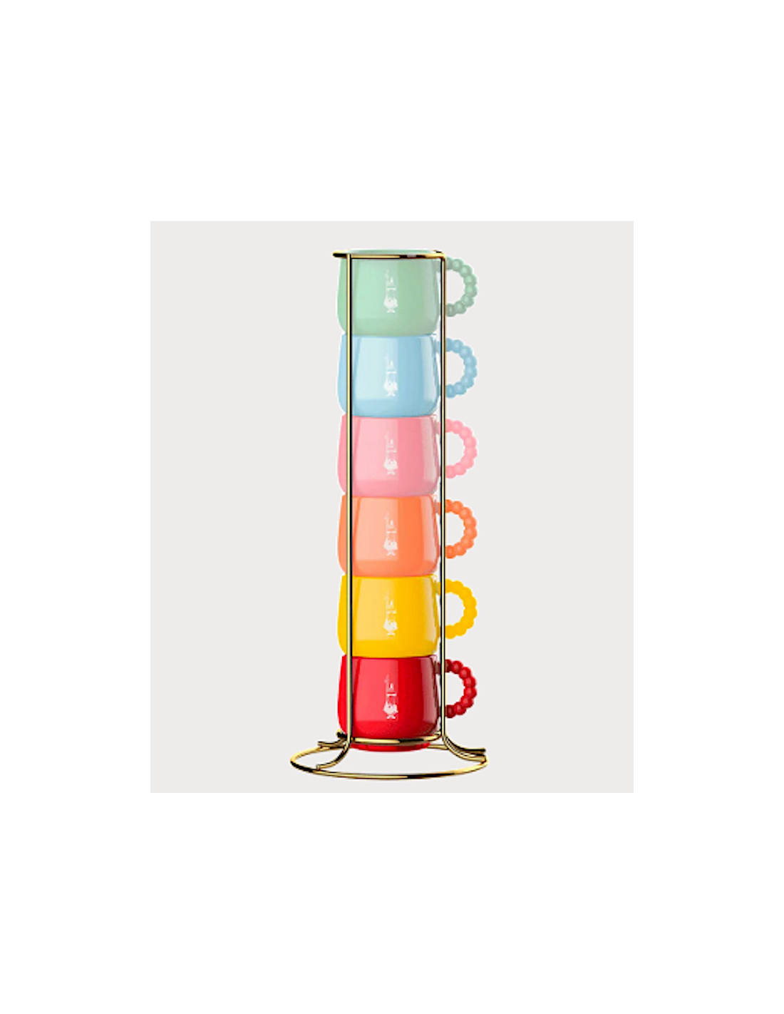 Shopincasa.it | Bialetti Set 6 Tazzine Impilabili – Multicolor