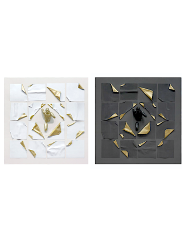 QUADRO TELA 3D CU220303 RESINA 100X100CM ASSORTITO