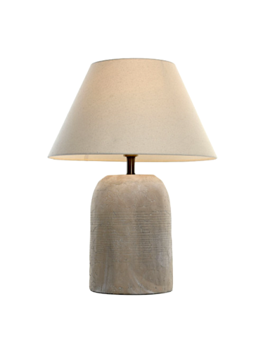 LAMPADA TAVOLO LA220130 CEMENTO 50X65CM GRIGIO
