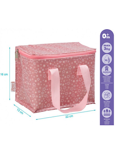 Borsa Termica Rosa Kiokids su Shopincasa.it | Compatta e pratica