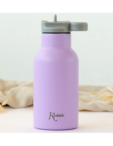 Bottiglia Termica 350 ml Lavanda Kiokids su Shopincasa.it | Sicura e Versatile