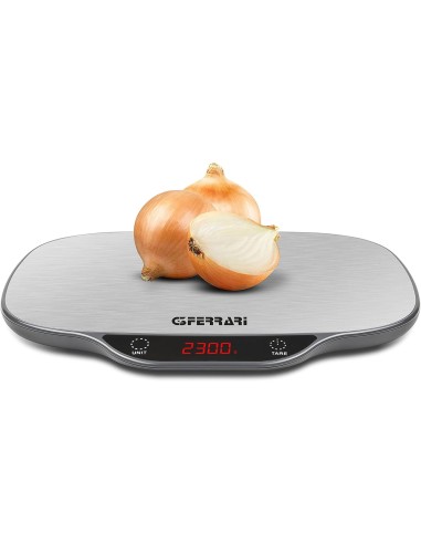 BILANCE DA CUCINA: vendita online G3 Ferrari G20096 Patty, Bilancia da Cucina Elettronica XXL, Display Alta Luminosità 60x18m...
