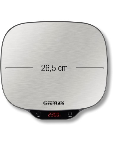 BILANCE DA CUCINA: vendita online G3 Ferrari G20096 Patty, Bilancia da Cucina Elettronica XXL, Display Alta Luminosità 60x18m...