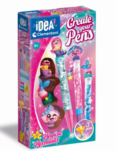 Creativo Piccolo Laboratorio delle Penne Clementoni 18869 IDEA! — divertimento e creatività per i bambini.