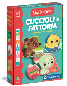 Giochi educativi, Clementoni Sapientino Baby Cuccioli in Fattoria | Shop in Casa