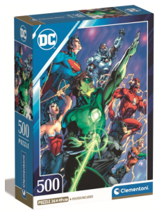 Puzzle, Clementoni DC Comics 500 Pezzi con Poster 35532 | Shop in Casa