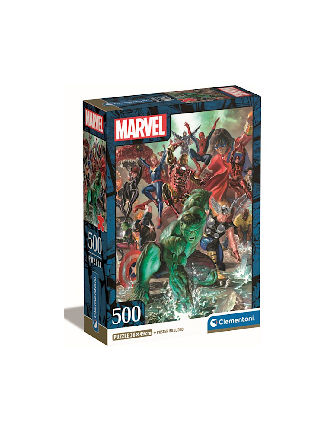 MARVEL 35546 PUZZLE 500PZ CON POSTER