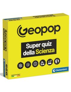 Clementoni Geopop Quiz Scienza 10+ Anni 2-6 Giocatori | Shop in Casa