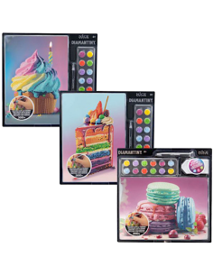 DIAMANTINY – Level Up Food Cupcake Kit Creativo 21x29 cm | shopincasa.it