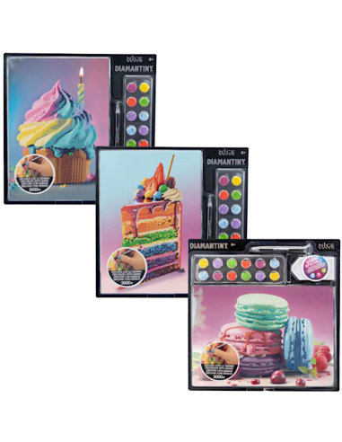 DIAMANTINY – Level Up Food Cupcake Kit Creativo 21x29 cm | shopincasa.it