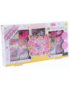 GIOCHI GIRL: vendita online Perline ABC Flower Bouquet, perline colorate, perline bambini, bracciali, collane, smile, cuori, ...