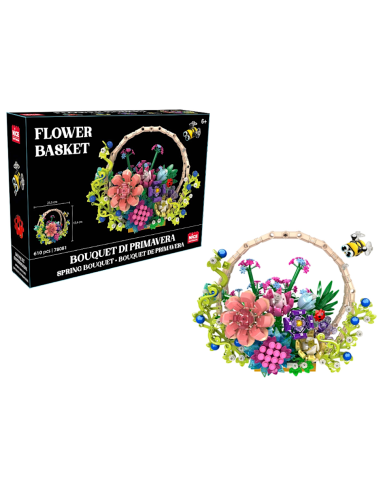 Nice Mattoncini – Bouquet di Primavera con Ape e Coccinella | shopincasa.it