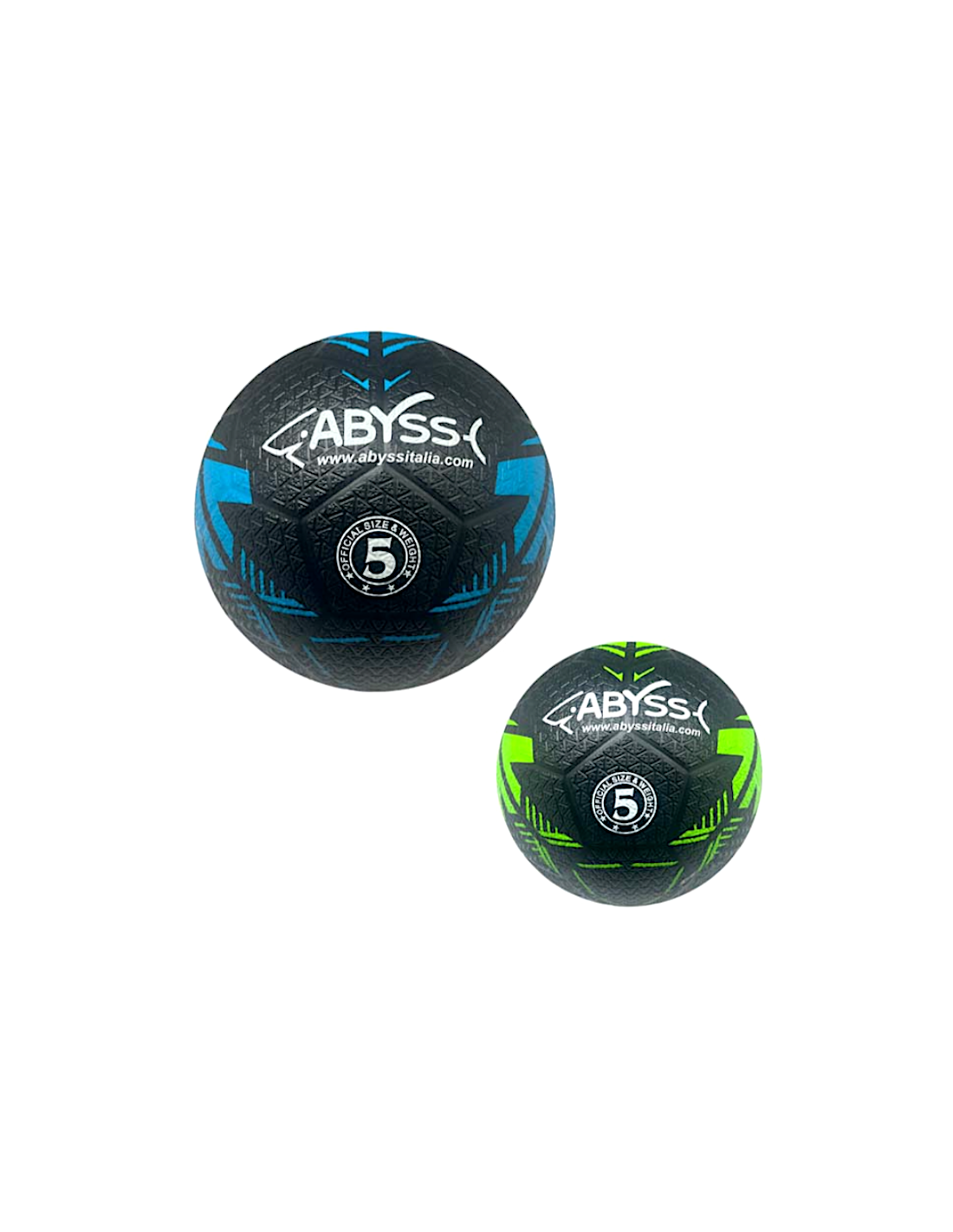 PALLONE CALCIO ABYSS SATURNO SGONFIO 380/420GR
