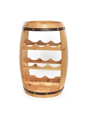 CANTINETTA 23908 PORTABOTTIGLIE 6P LEGNO 23X27X39CM