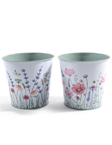 CACHEPOT 30869 METALLO 18X17CM ASSORTITO