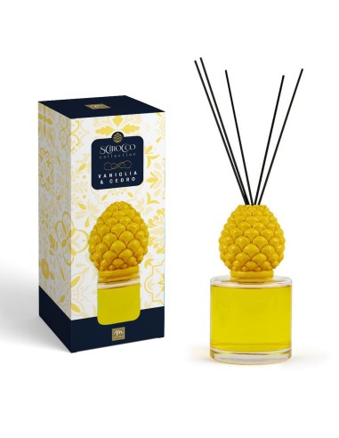 DIFFUSORE 67893 PIGNA 500ML VANIGLIA CEDRO CON BACCHETTE