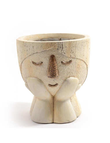 PORTAVASO 31385 POLIRESINA 21X21X23CM