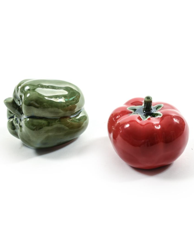 FIGURA VERDURA 27869 PORCELLANA 10X7CM ASSORTITO
