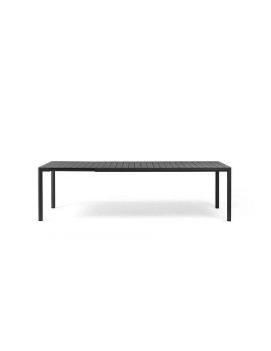 TAVOLI: vendita online Tavolo allungabile modello Tevere Colore Antracite 100x211/275xH.76,5cm in offerta
