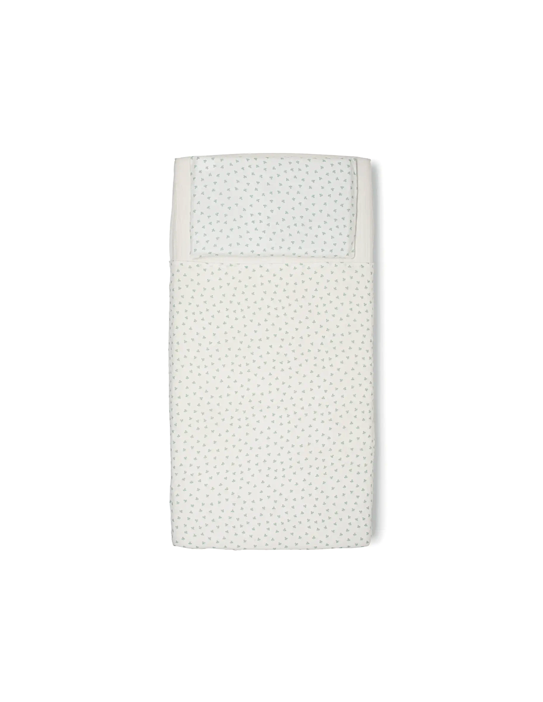 Lenzuolo Sopra con Federa Trifoglio 110x150 cm in Cotone | shopincasa.it