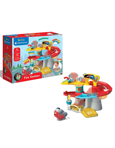 Clementoni Baby Fire Station, Pista Macchinine 18+ Mesi | Shop in Casa