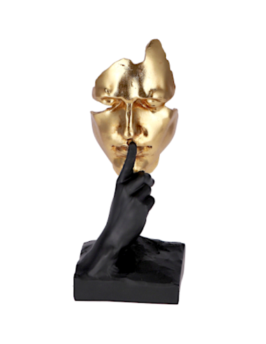 Decorazione Viso in Resina 13x11x31 cm | shopincasa.it