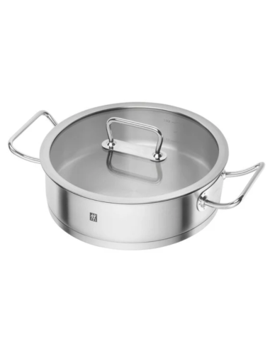PRO TEGAME 28CM ACCIAIO INOX CON COPERCHIO