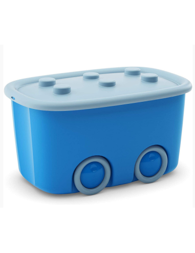 CONTENITORE FUNNY BOX AZZURRO 58X38,5X32CM