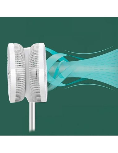 VENTILATORI: vendita online Ventilatore a Piantana Doppia Esposizione, Ø 40 cm, 12 Velocità, Timer, Telecomando, Altezza Rego...