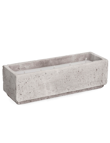 CANDELA 0164797 CHRISTINA BIANCO RETTANGOLARE 30X9CM