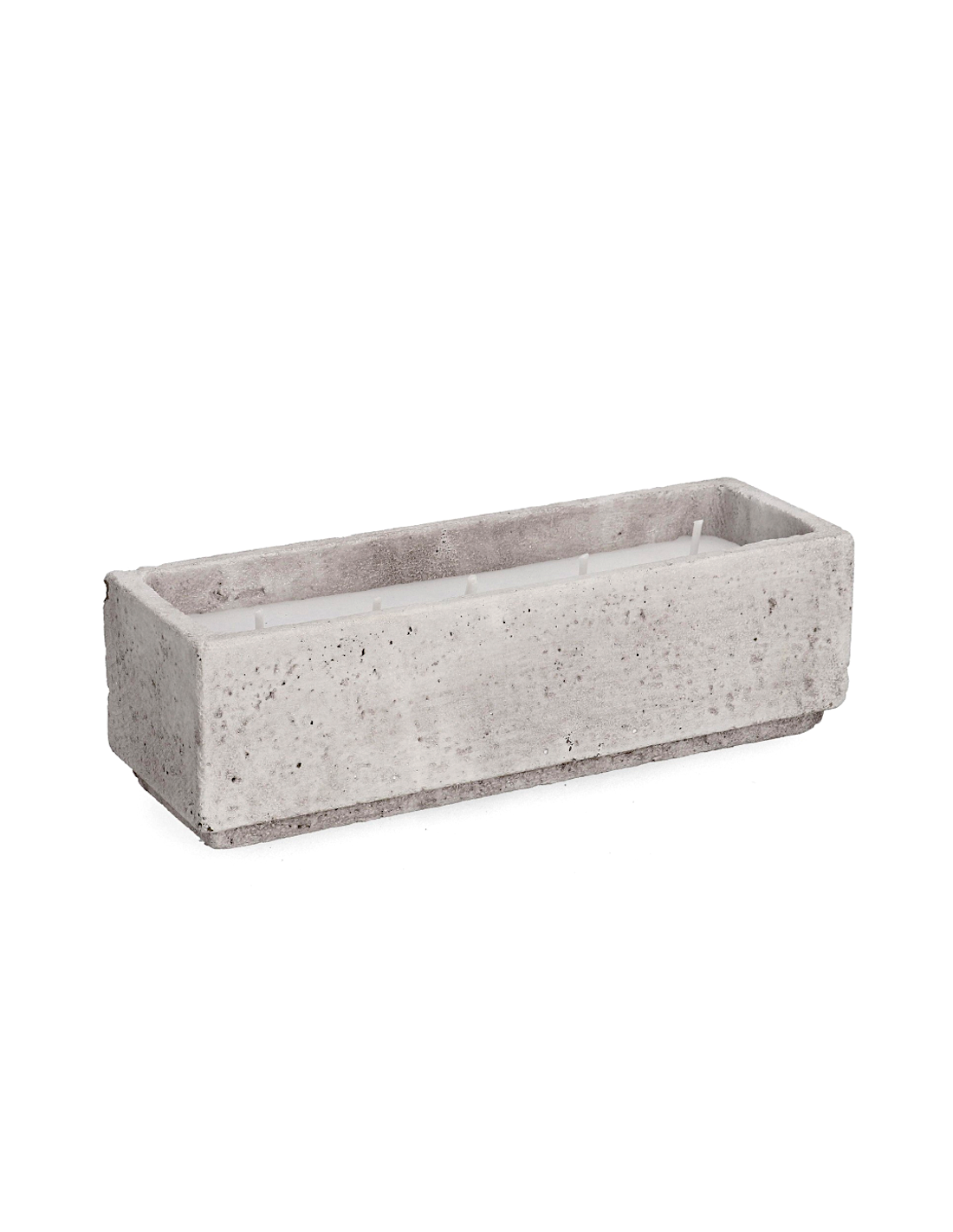 CANDELA 0164797 CHRISTINA BIANCO RETTANGOLARE 30X9CM