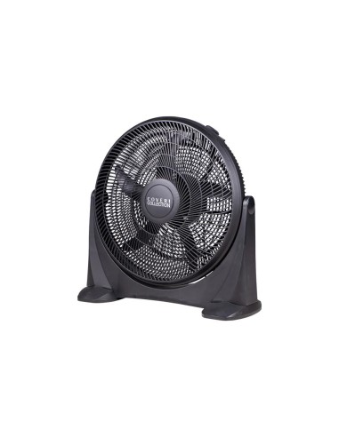 VENTILATORI: vendita online Ventilatore da Terra Coveri, 51 cm, 90W, 5 Pale Alluminio, Nero, Inclinabile, 3 Velocità in offerta