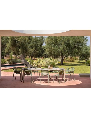 TAVOLI: vendita online Tavolo allungabile modello Tevere Colore Antracite 100x211/275xH.76,5cm in offerta