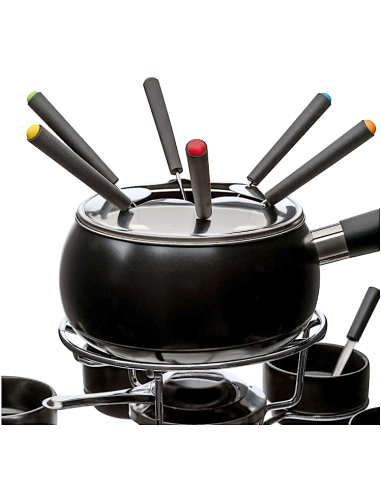 SET PER FONDUTA 209601 CERAMICA/METALLO