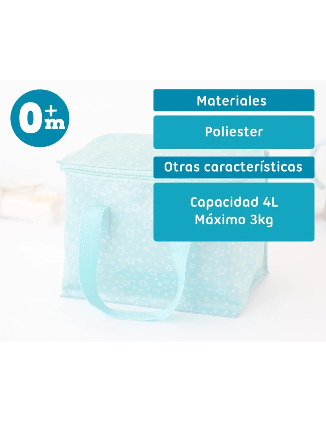 Borsa Termica Azzurra Kiokids su Shopincasa.it | Pratica e compatta