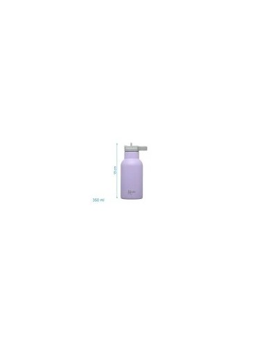 Bottiglia Termica 350 ml Lavanda Kiokids su Shopincasa.it | Sicura e Versatile
