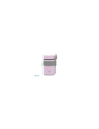 Kiokids Termos Pappine 500 ml Lavanda con Cucchiaio su Shopincasa.it