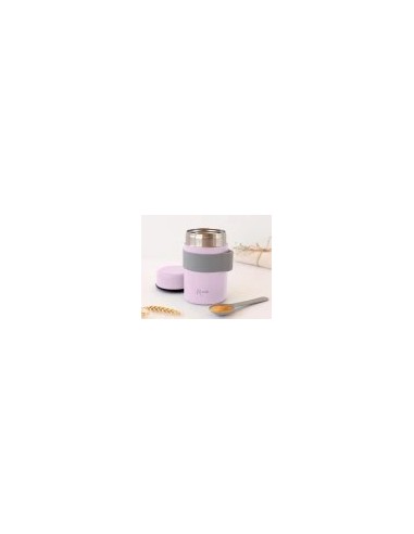 Kiokids Termos Pappine 500 ml Lavanda con Cucchiaio su Shopincasa.it