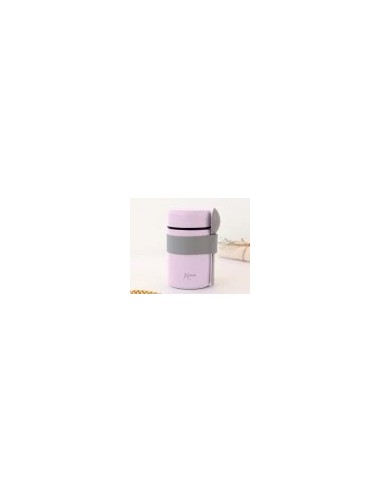 Kiokids Termos Pappine 500 ml Lavanda con Cucchiaio su Shopincasa.it