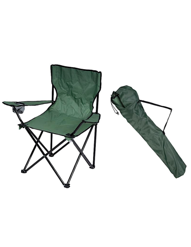 SEDIA CAMPEGGIO 6624021 PIEGHEVOLE VERDE