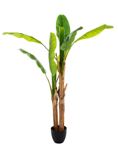 Albero Artificiale di Banane Doppio H130 cm Atmosphera | shopincasa.it