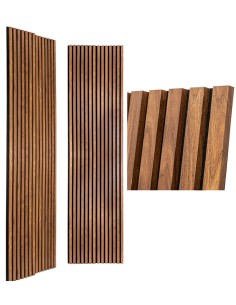 Atmosphera Pannello Decorativo Legno Colva 240x60 cm Noyer | shopincasa.it